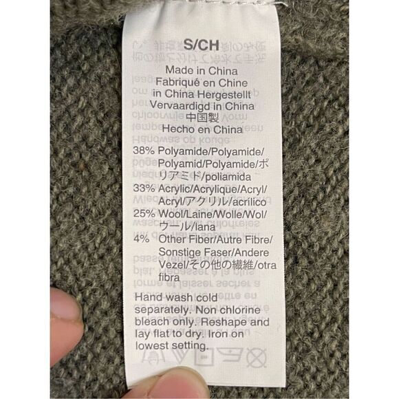 Madewell women’s sweater dress long sweater size small green - Picture 5 of 6